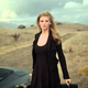 Lara Stone Drives a Mercedes Into a Tornado, and We Have Questions